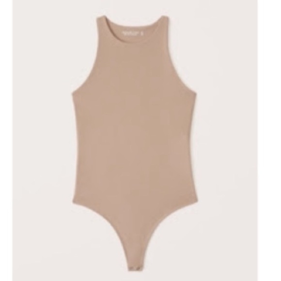 Abercrombie Double Layered
Seamless Scuba Tan Bodysuit - Picture 1 of 6